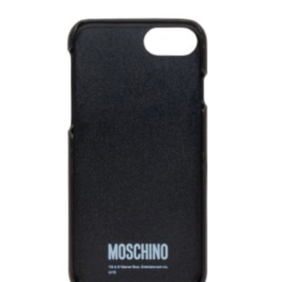 SS19 Moschino Looney Tunes Porky Pig CASE FOR iPhone 6 / 7 / 8 - Picture 4 of 5